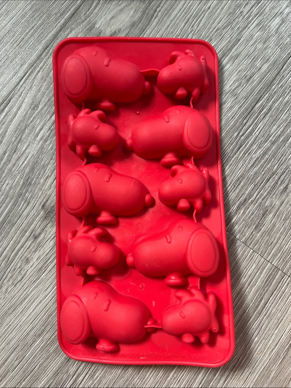FREE WITH PURCHASE! Snoopy Rubber Ice Tray